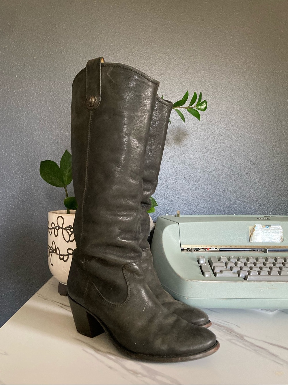 FRYE Mid-Calf Leather Boots